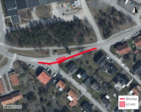 Gamla vägen i Västervik