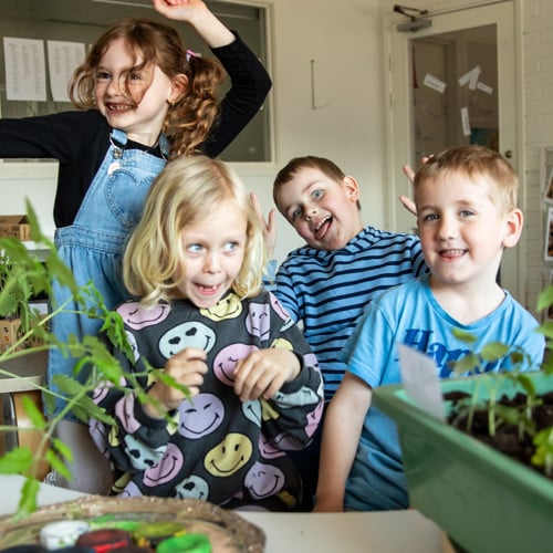 Barn på Älvdansen.