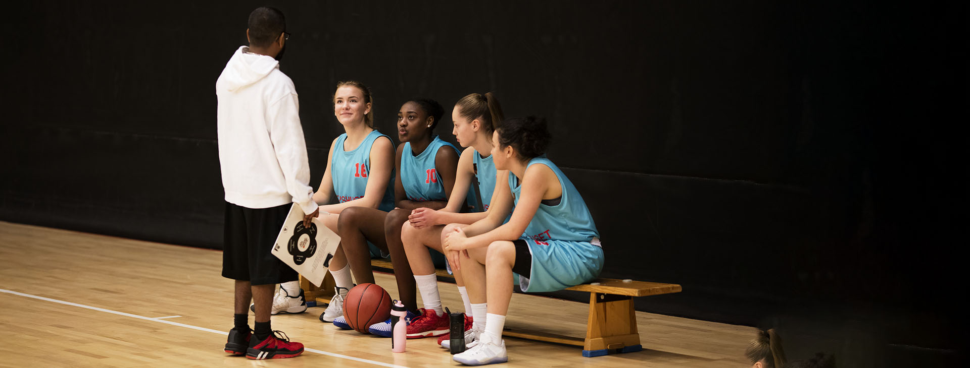 Basketspelare.