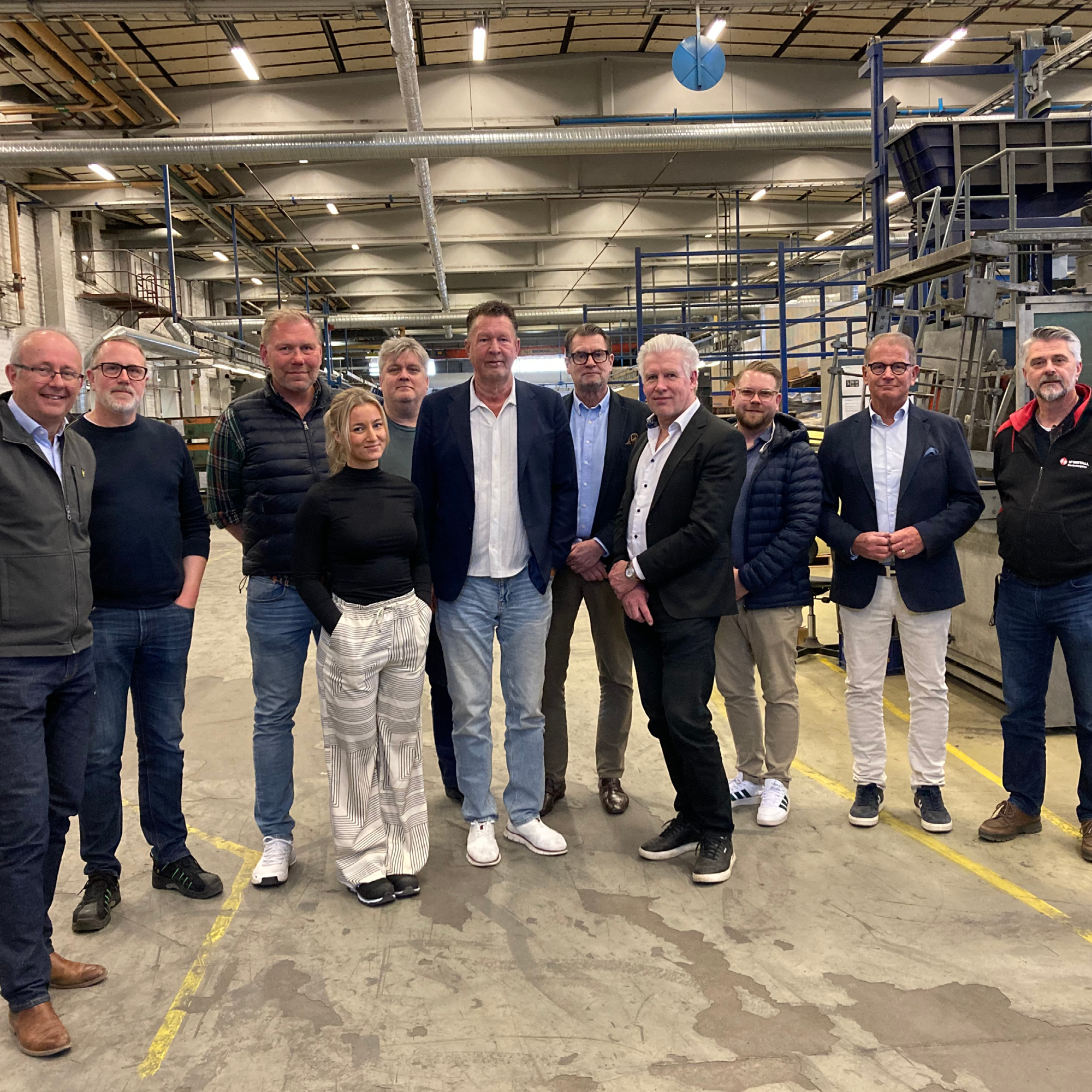 Bild från informationsmöte på Simpson Strong-Tie