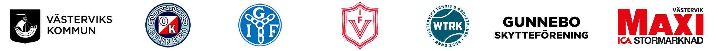 Logotyper för arrangörerna. 
