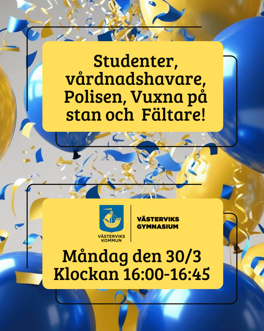 Studentinformation. 
