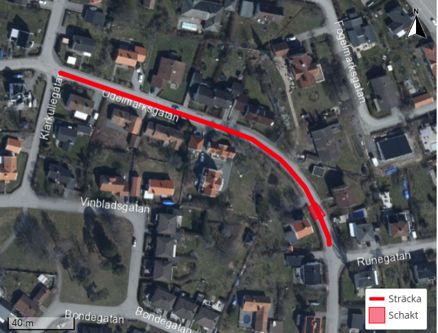 Avstängning för motortrafik på Odelmarksgatan