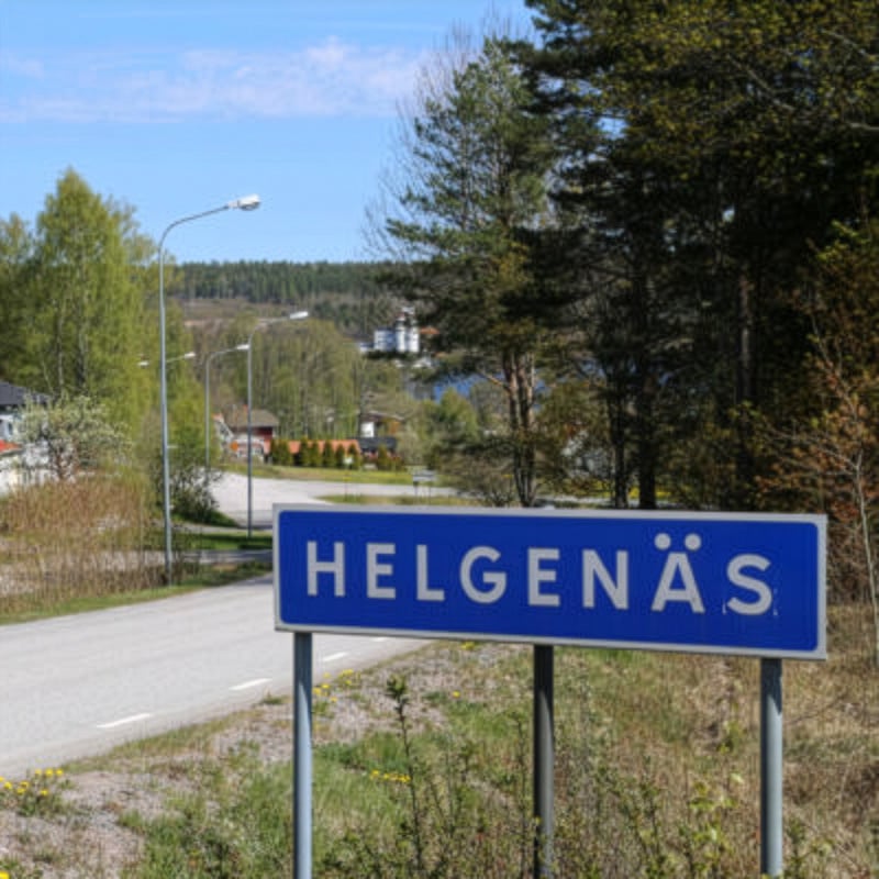 Infarten till Helgenäs