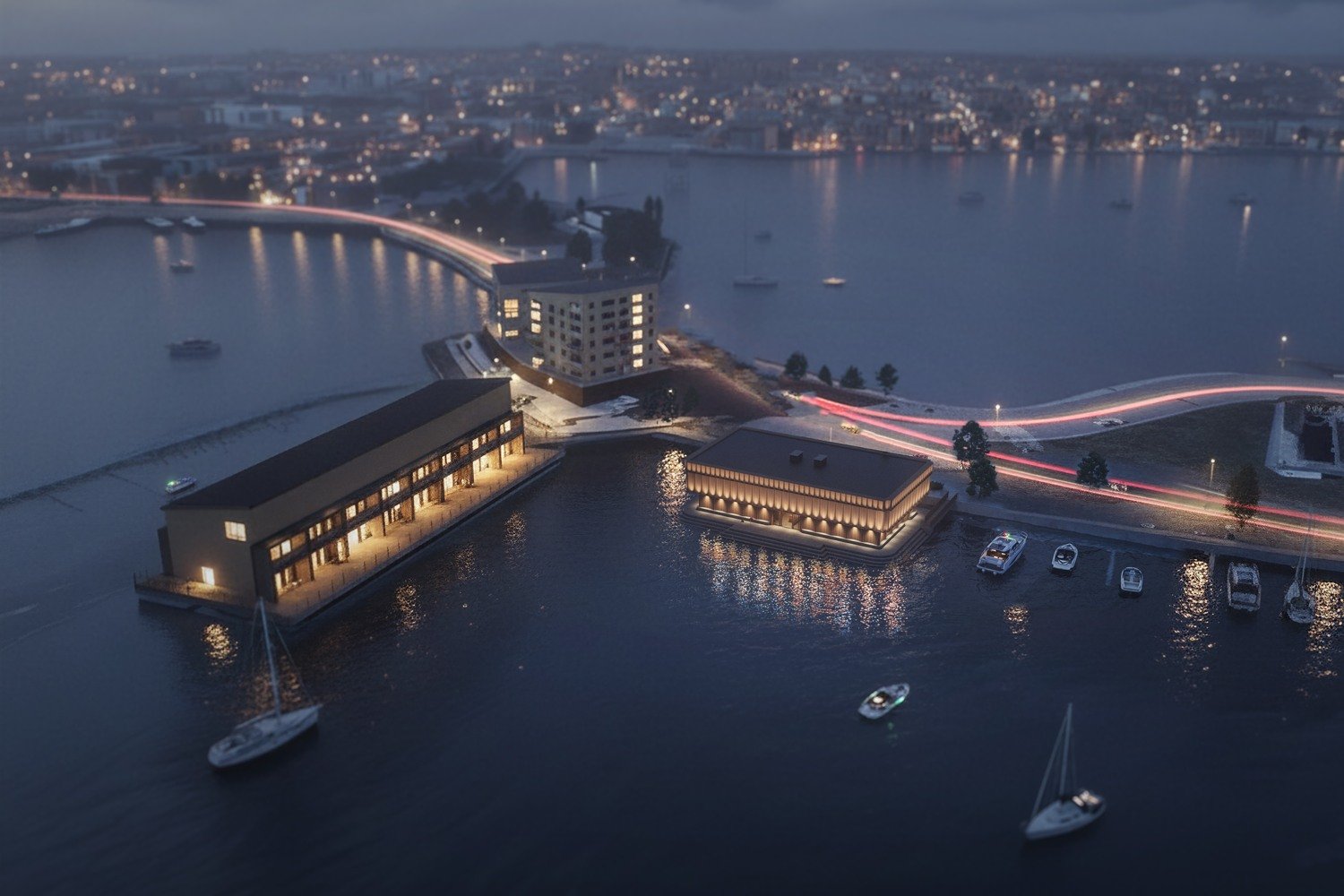 Skissbild på hur Svenska Musikmuseet kan se ut.